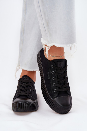 Zwarte casual schoenen met platform, Big Star RR274775 2