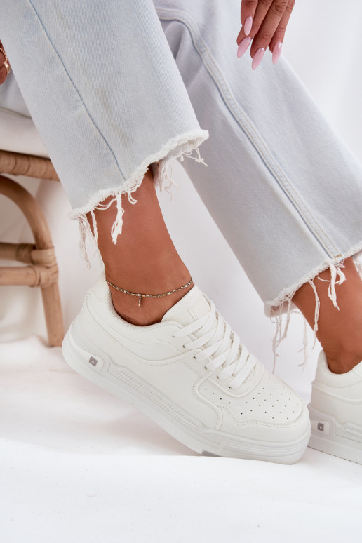 Laag Sneakers model schoenen Dames Big Star RR274A310 HI-POLY SYSTEM Initte kleur