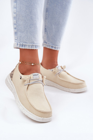 Eenvoudig materiaal schoenen Dames McKeylor 96116 beige 2