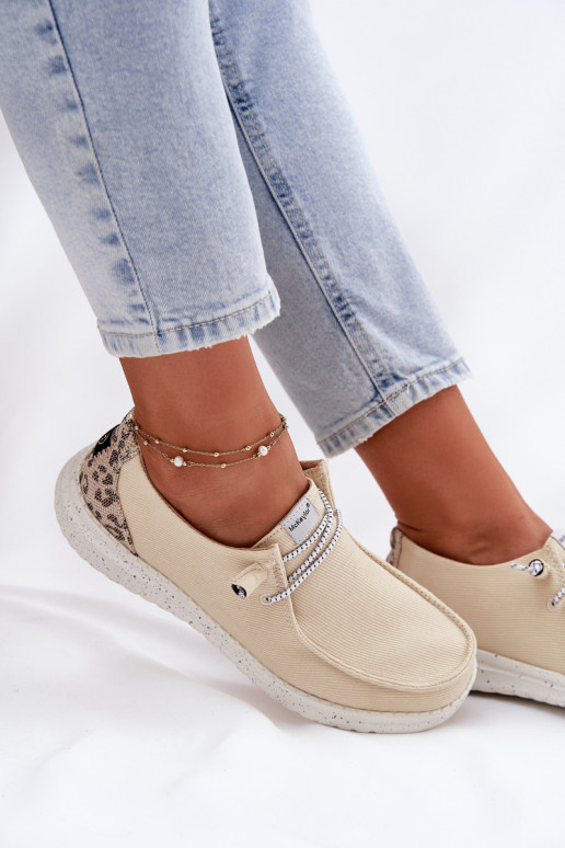 Eenvoudig materiaal schoenen Dames McKeylor 96116 beige