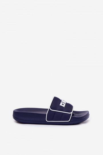 Het heeftnnen Slippers Big Star RR174A045 donkerblauIn 2