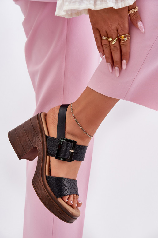 Dames sandalen Op enorme hakken en platform Vinceza 17387 zInart