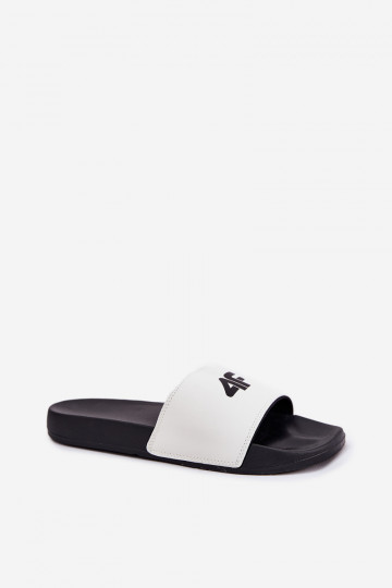 Witte vrouwelijke slippers, 4F 4FRMM00FSLIF010-10S 2