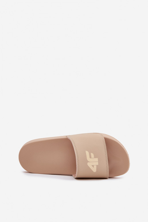 Damespantoffels 4F 4FRMM00FSLIF010-83S beige Damespantoffels 4F 4FRMM00FSLIF010-83S beige