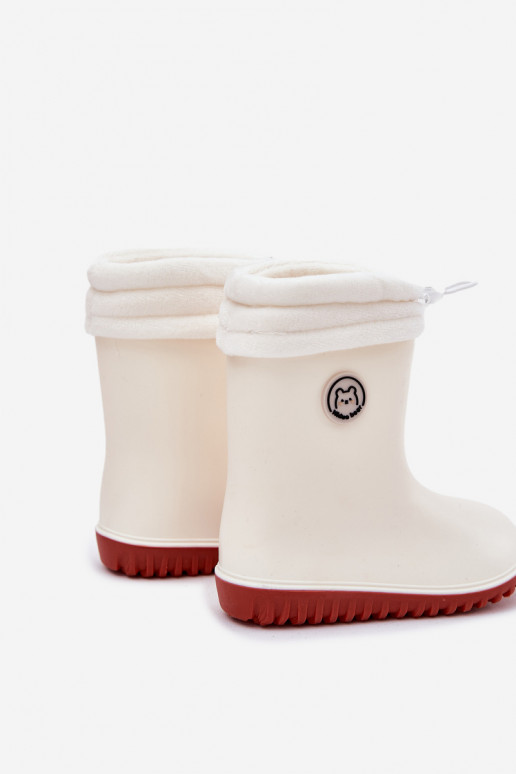 Regenlaarzen Kinderen Z OpInarmenem ivoor Odirisse