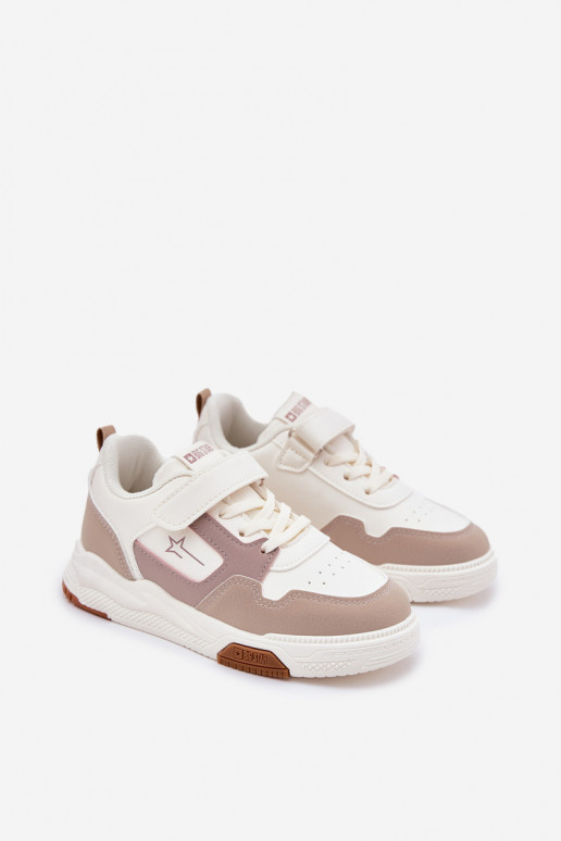 Eenvoudig Sneakers model schoenen Kinderen Big Star RR374055 beige