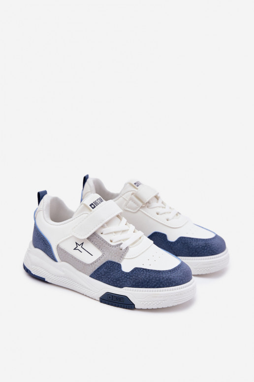 Eenvoudig Sneakers model schoenen Kinderen Big Star RR374053 INit-blauIn