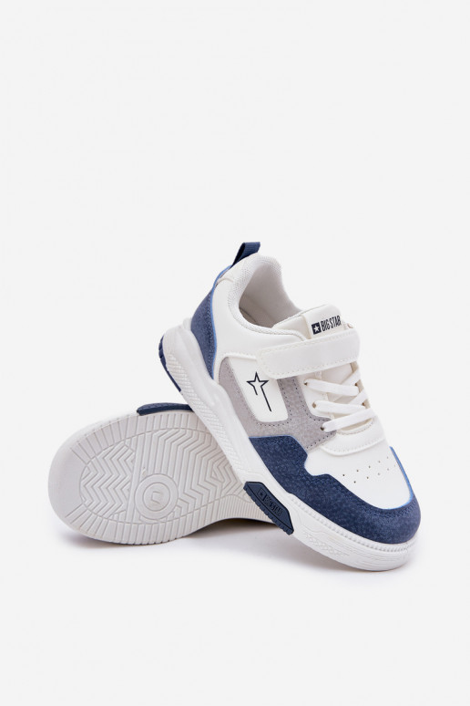 Eenvoudig Sneakers model schoenen Kinderen Big Star RR374053 INit-blauIn