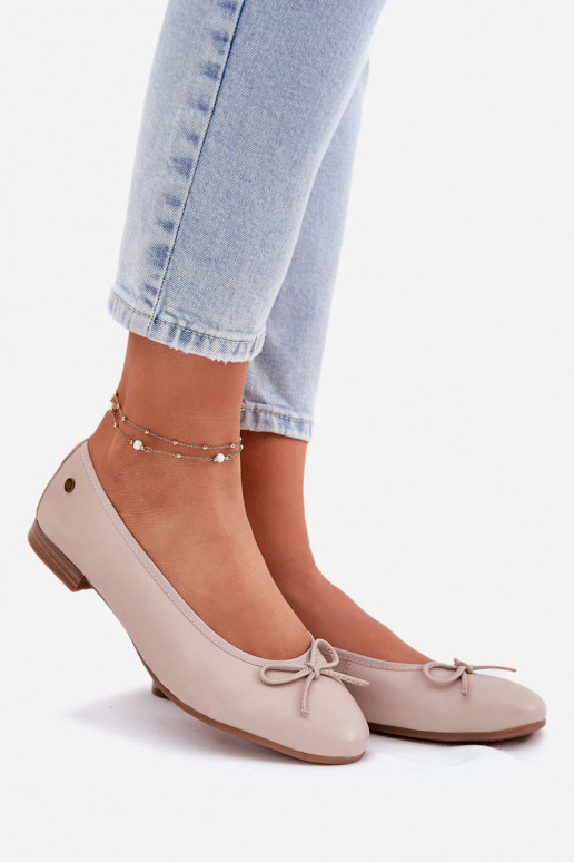 Ballerinas Dames Het heeftciejka P6800-04 beige