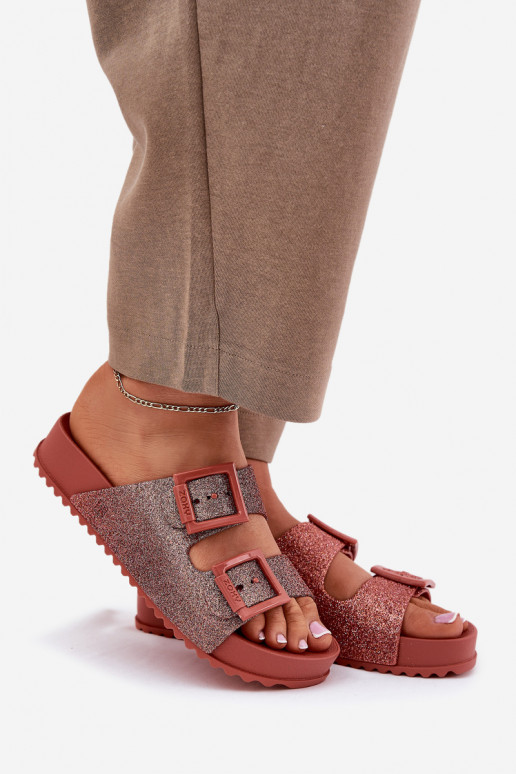 Geurig Damespantoffels met glans I met gespenmi ZAXY RR285025 roze