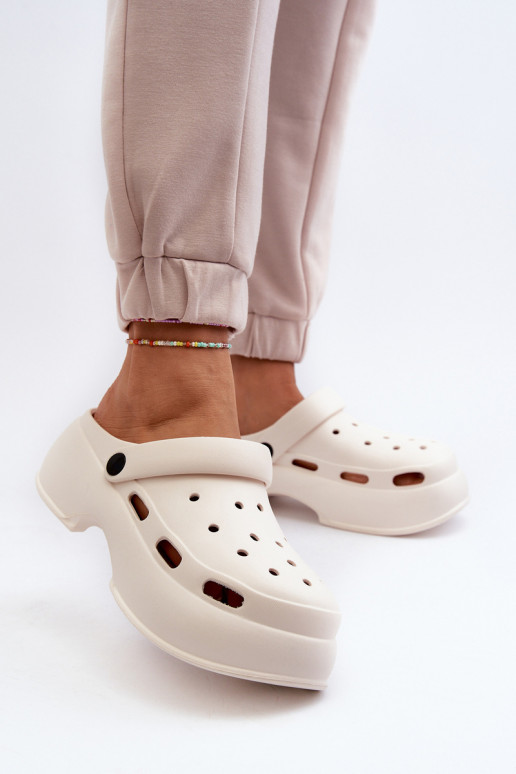 LichtgeInicht pantoffels Damespantoffels met trendy massieve zolen Initte kleur Danollia LichtgeInicht pantoffels Damespantoffels met trendy massieve zolen Initte kleur Danollia