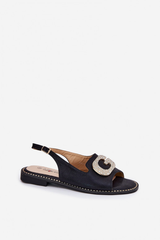 Dames sandalen Met sierlijk Detalem S.Barski KV51-081 zInart