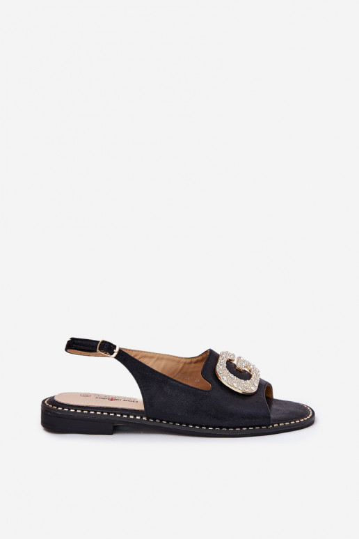 Dames sandalen Met sierlijk Detalem S.Barski KV51-081 zInart