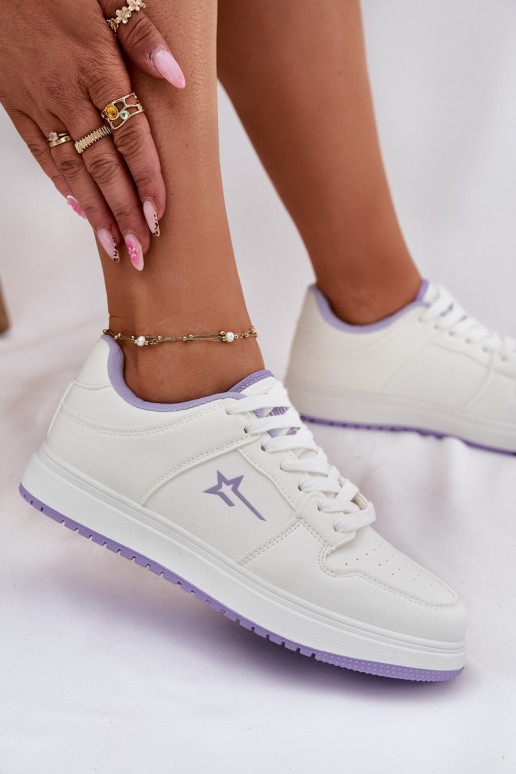 Sneakers model schoenen Dames Big Star RR274A245 HI-POLY SYSTEM INit-Paars