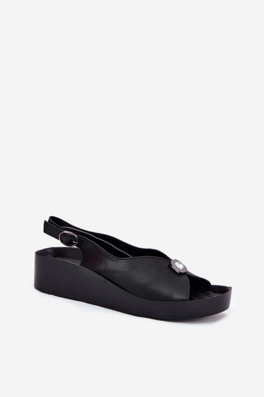 Dames sandalen Dames Op de INig en platform S.Barski KV51-020 zInart Dames sandalen Dames Op de INig en platform S.Barski KV51-020 zInart