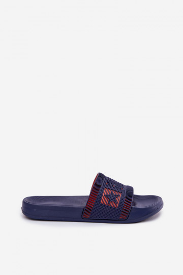 Het heeftnnen Slippers Big Star RR174A052 donkerblauIn 2