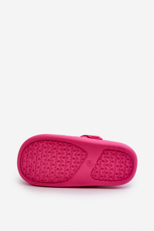 Slippers Kinderen LichtgeInicht pantoffels met ornamenten roze Opleja