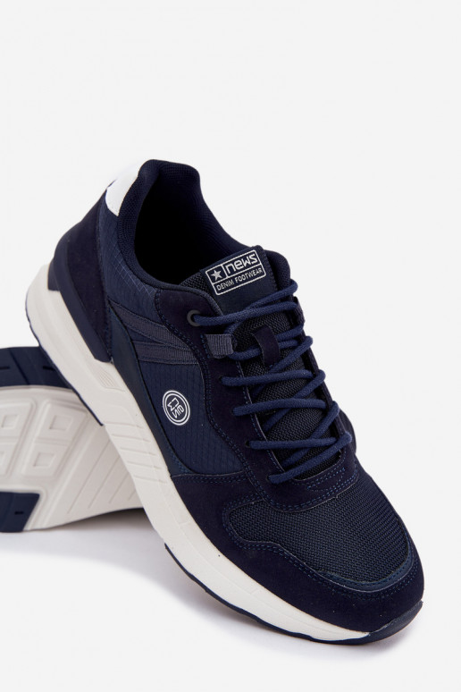 sportschoenen Sneakers model schoenen Het heeftnnen met platform donkerblauIn Hanirin sportschoenen Sneakers model schoenen Het heeftnnen met platform donkerblauIn Hanirin