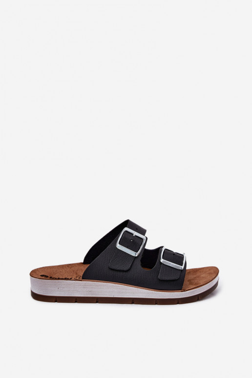 Damespantoffels met gespen Inblu CP000042 zInart