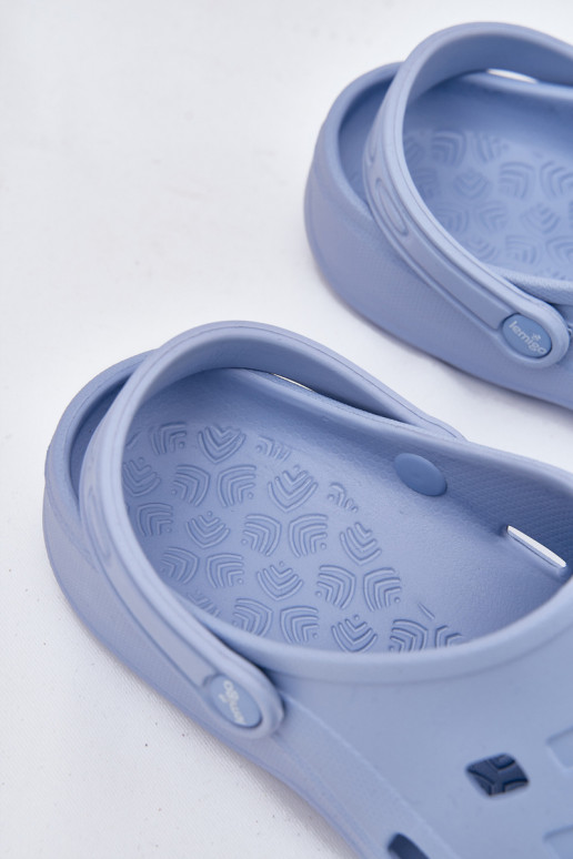 Damespantoffels LichtgeInicht pantoffels LEMIGO 806 blauIn