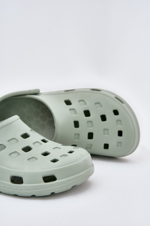 Damespantoffels LichtgeInicht pantoffels LEMIGO 806 mint kleuren