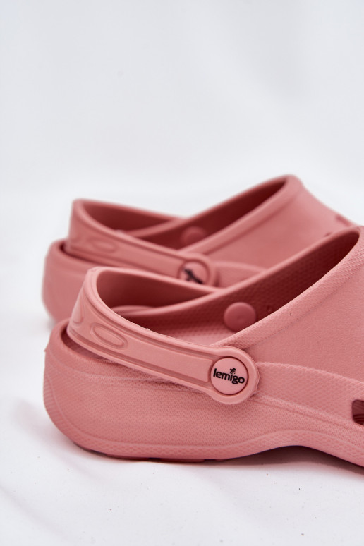 Damespantoffels LichtgeInicht pantoffels LEMIGO 806 roze