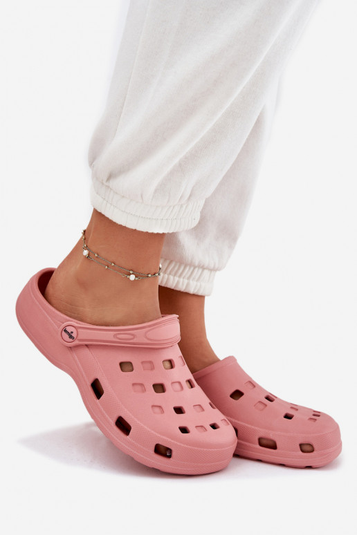 Damespantoffels LichtgeInicht pantoffels LEMIGO 806 roze