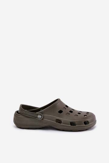 Lichte heren slippers LEMIGO 807 groen 2