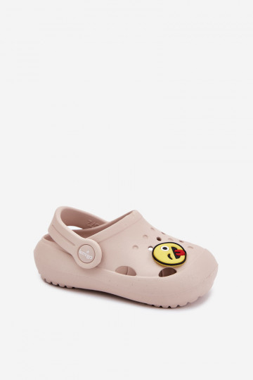 Slippers Kinderen LichtgeInicht pantoffels Z Przypinką LEMIGOSE 880 beige