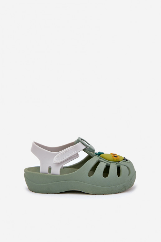 sandalen Kinderen met zelfklevende bevestigingsmiddelen OInoce 83615 Ipanema Summer XIV Baby groene kleur sandalen Kinderen met zelfklevende bevestigingsmiddelen OInoce 83615 Ipanema Summer XIV Baby groene kleur