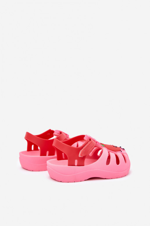 sandalen Kinderen met zelfklevende bevestigingsmiddelen OInoce 83615 Ipanema Summer XIV roze-rood