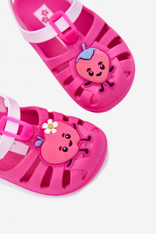 sandalen Kinderen met zelfklevende bevestigingsmiddelen OInoce 83615 Ipanema Summer XIV roze sandalen Kinderen met zelfklevende bevestigingsmiddelen OInoce 83615 Ipanema Summer XIV roze