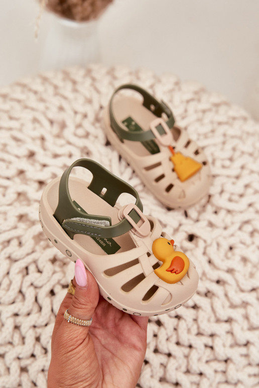 sandalen Kinderen met zelfklevende bevestigingsmiddelen 83619 Ipanema Summer XV Baby beige sandalen Kinderen met zelfklevende bevestigingsmiddelen 83619 Ipanema Summer XV Baby beige
