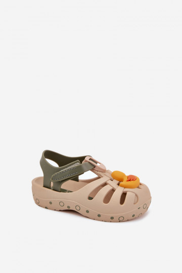 Kinder sandalen met klittenbandsluitingen Ipanema Summer XV Baby 83619 zandkleur 2
