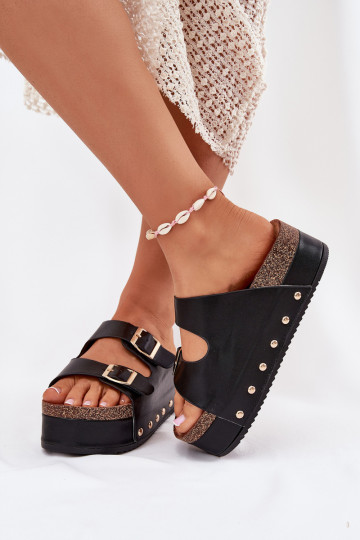 Dames slippers met gespen... 2