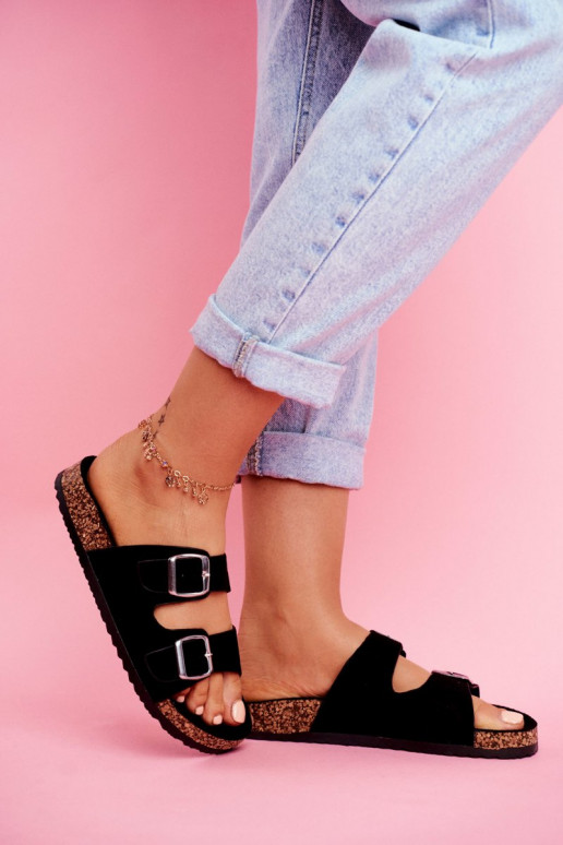 Dames Slippers Op Korek met gespen zInart Si Senor Dames Slippers Op Korek met gespen zInart Si Senor