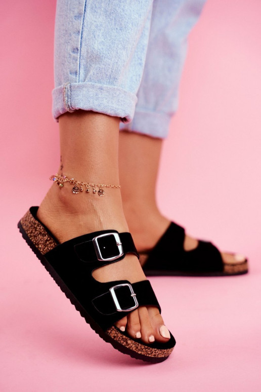 Dames Slippers Op Korek met gespen zInart Si Senor Dames Slippers Op Korek met gespen zInart Si Senor