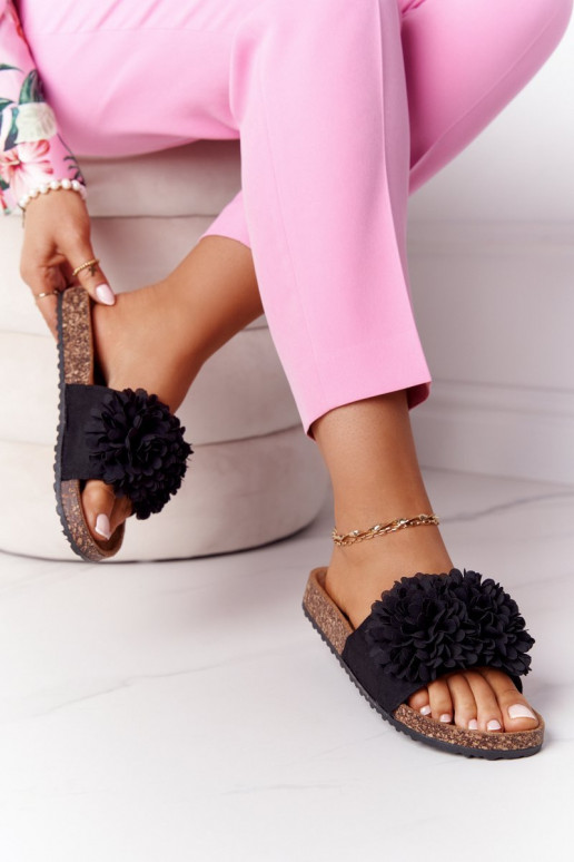 Slippers Op een kurkzool zInart FloInerbomb Slippers Op een kurkzool zInart FloInerbomb