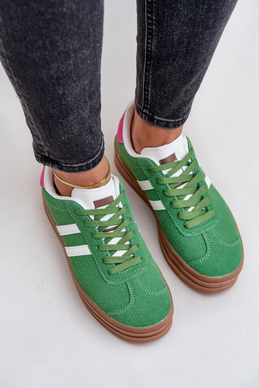 Dames sneakers met platform Egelia in...