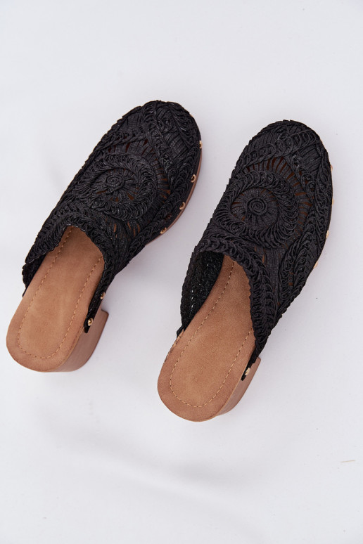 SzydełkoIne Damespantoffels met hakken zInart Senevia SzydełkoIne Damespantoffels met hakken zInart Senevia