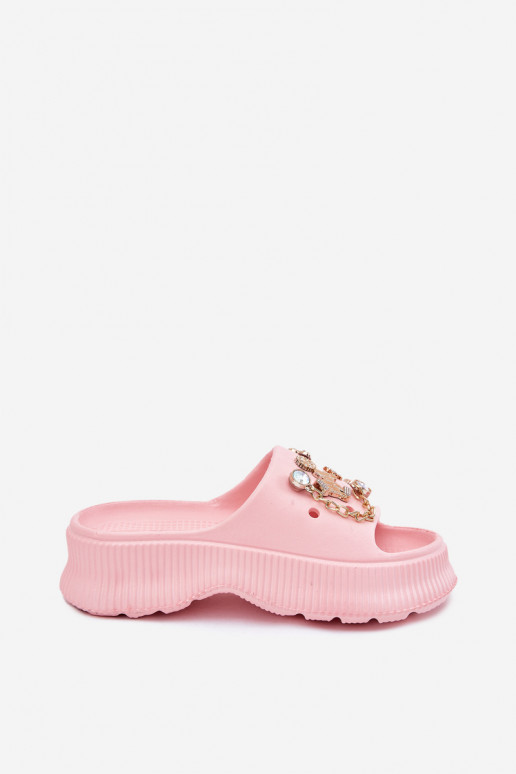 LichtgeInicht pantoffels Damespantoffels Ze gouden kleurmi Przypinkami roze Hortiana LichtgeInicht pantoffels Damespantoffels Ze gouden kleurmi Przypinkami roze Hortiana