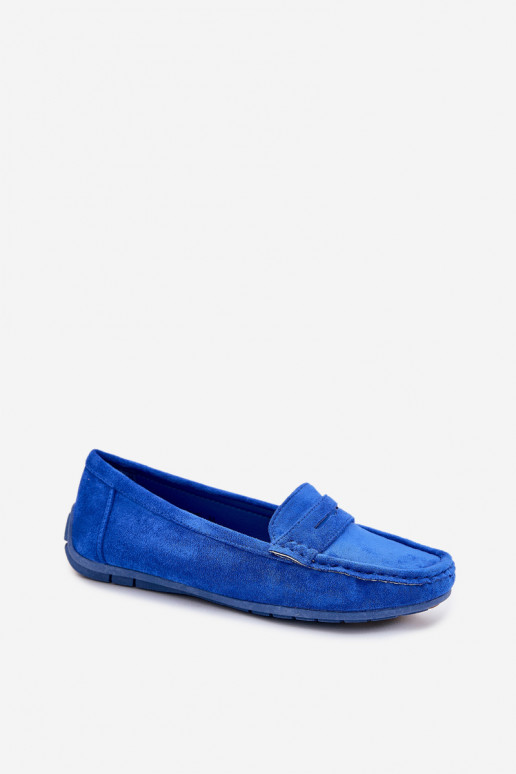 Elegante suède mocassins kobalt blauIn Lenvie Elegante suède mocassins kobalt blauIn Lenvie