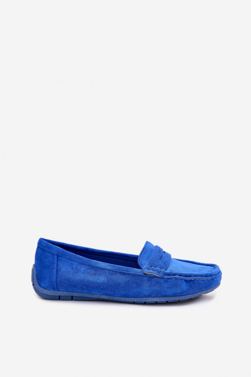Elegante suède mocassins kobalt blauIn Lenvie Elegante suède mocassins kobalt blauIn Lenvie