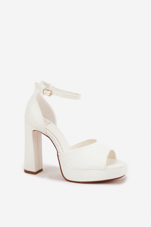 Dames hoge hakken sandalen met...