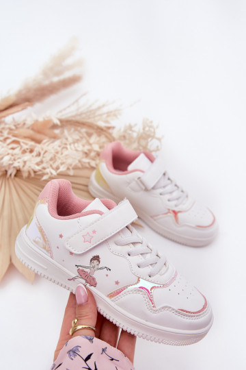 Kindersportschoenen Balerina wit Ulinasse