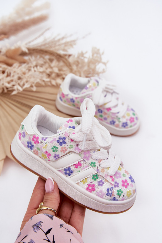 Glanzende sneakers Kinderen Bij Bloemen Initte kleur Tessina Glanzende sneakers Kinderen Bij Bloemen Initte kleur Tessina