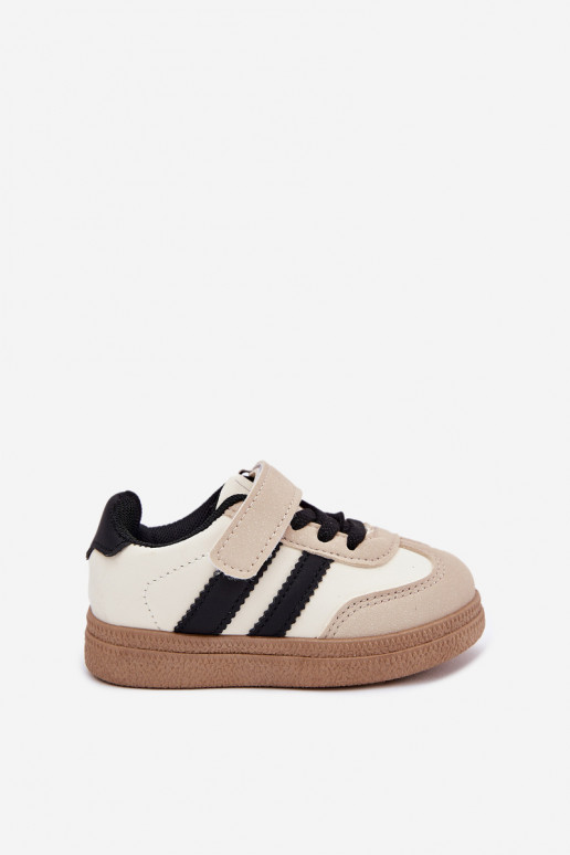 sportschoenen Sneakers model schoenen Kinderen met zelfklevende bevestigingsmiddelen beige Adelina