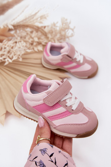 Kindersport schoenen met klittenbandsluitingen, roze "Viona"