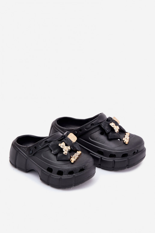 Slippers Kinderen Kinderen LichtgeInicht pantoffels met linten I Ozdobami zInart Selvana Slippers Kinderen Kinderen LichtgeInicht pantoffels met linten I Ozdobami zInart Selvana