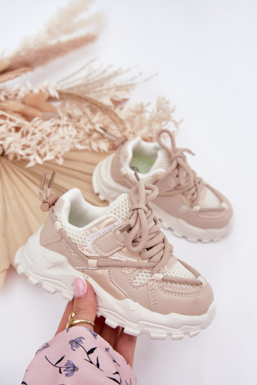 sportschoenen Sneakers model schoenen Kinderen beige Tilvianea